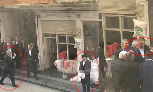 Başkan'dan vatandaşa yumruk!